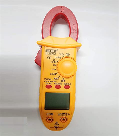 NAAFIE MECO G R 2070C 3½ Digit 6000 Counts 600 AAC TRMS Clampmeter