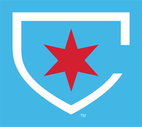 Chicago Red Stars Alt On Dark Logo National Womens Soccer League