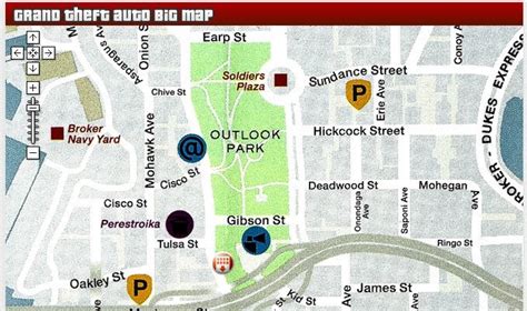 Maps Mania: GTA IV Liberty City Google Map