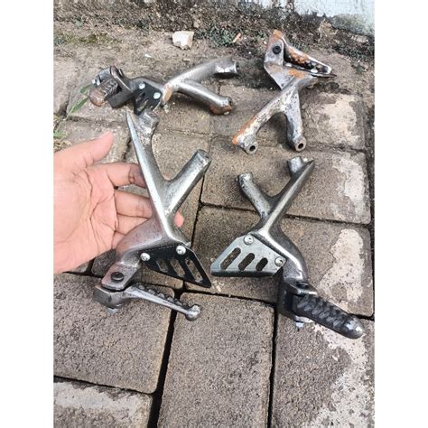 Jual FOOTSTEP APRILIA FULL BESI HANDMADE PNP CB DUDUKAN POWER STEP