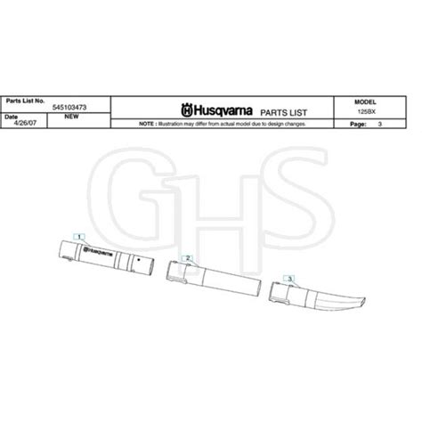 Husqvarna Bx Tube Ghs