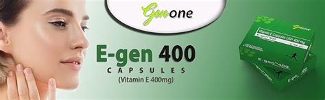 Genone E Gen Vitamin E Capsule For Glowing Face Skin And Hair