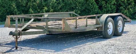 trailers   dual axle trailer  ramps kraft