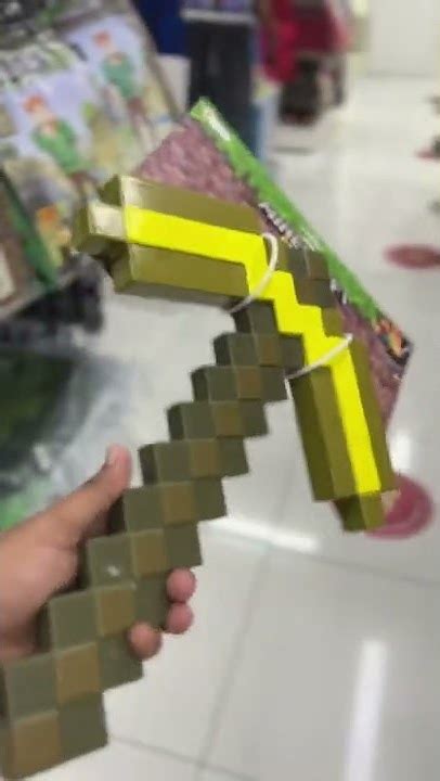 Pickaxe Minecraft In Real Life Minecraft Pickaxe Explore Shorts Foryoupage Youtube