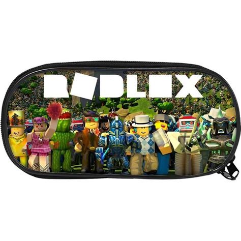 Roblox Crayons Grande Capacit Trousse Crayons Roblox Roblox Tui