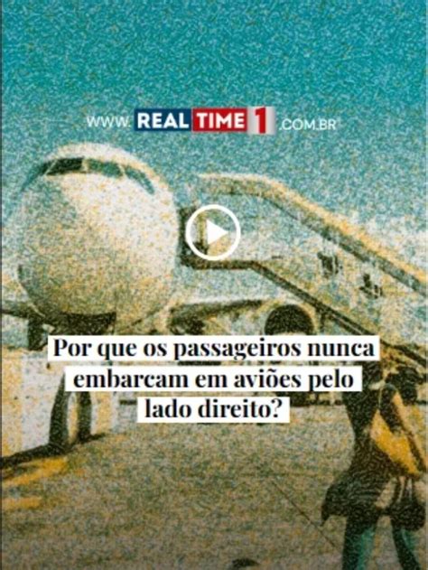 Por que os passageiros nunca embarcam em aviões pelo lado direito