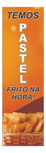 Banner Faixa Temos Pastel Letreiro Placa 100x30 Cm MercadoLivre