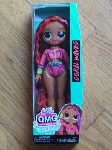 Lol Surprise Omg Swim Doll “coral Waves” 9 Inch New Mga Entertainment Ebay