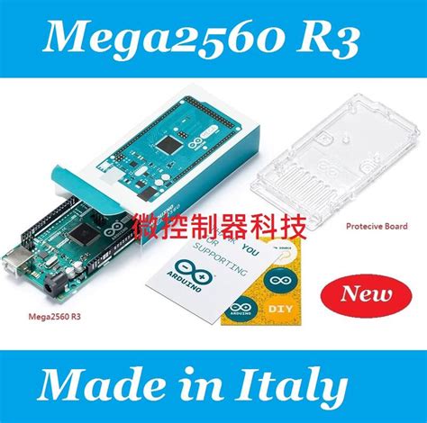 【微控】含稅附發票、義大利原裝 Arduino Mega2560 Rev3 Made In Italy 露天市集 全台最大的網路購物市集