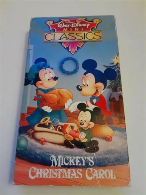 Vhs Walt Disney Mini Classics Mickeys Christmas Carol Eur