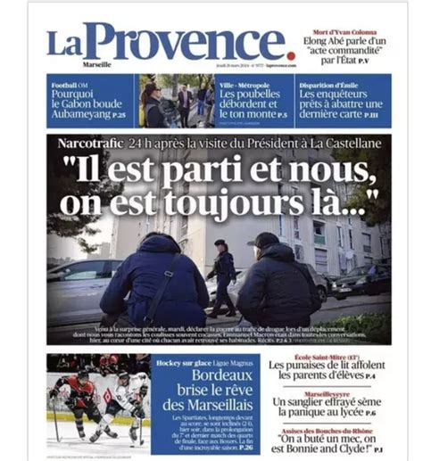 La Provence le directeur de la rédaction a été mis à pied