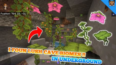 Minecraft Pe 11622052 How To Get Lush Cave Biomes And How To Find Lush