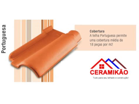 Telha de Cerâmica Portuguesa Resinada Ceramikão