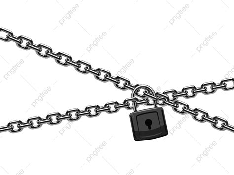 Padlock And Chain Png Vector Psd And Clipart With Transparent