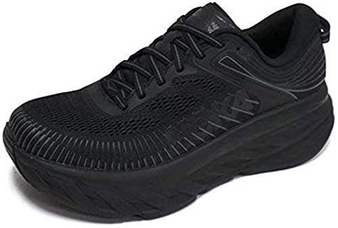 HOKA ONE ONE Mens Bondi 7 Mesh Black