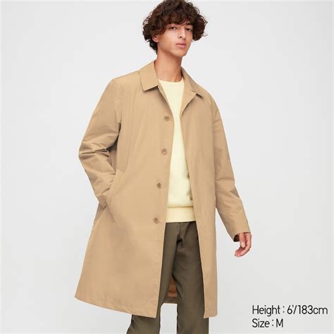 Men Two Way Single Breasted Coat Uniqlo Uk Smart Jackets Mens Coats