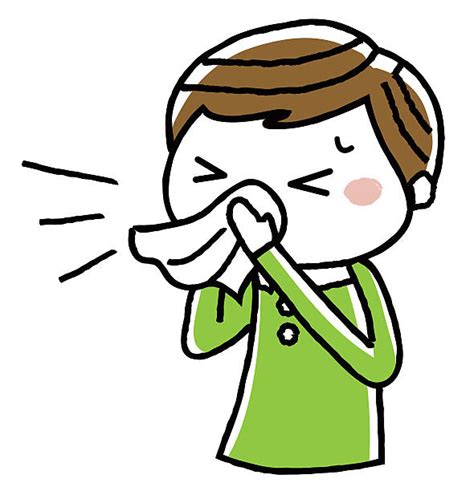 Sneezing Clip Art, Vector Images & Illustrations - iStock