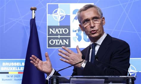 Stoltenberg L Otan Pr Te Payer Le Prix De Son Soutien L Ukraine