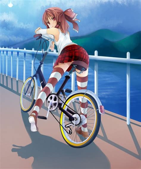 Anime Bicycle Wallpaper | Bicycle wallpaper, Anime, Bicycle