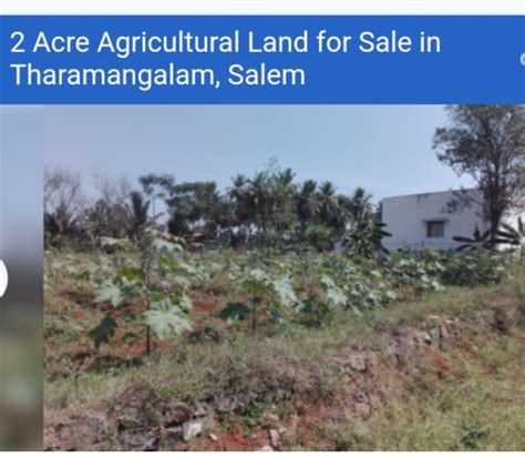 Agricultural Land Cent For Sale In Tharamangalam Salem Rei