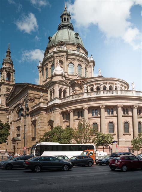 St Stephen S Basilica In Budapest Stock Photo Image Of Tower