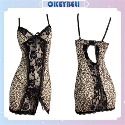 Jual Okey Belibt Pakaian Lingerie Sexy V Neck Model Renda Motif