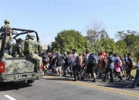 Despliega Guardia Nacional Operativo Por Caravana Migrante