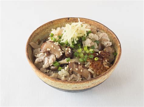 きのこと豚肉の炊き込みご飯のレシピ・作り方 ｜ おうちレシピ ミツカングループ