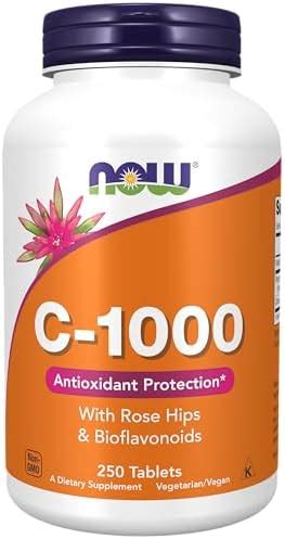 Amazon NOW Supplements Vitamin C 1 000 With 100 Mg Of