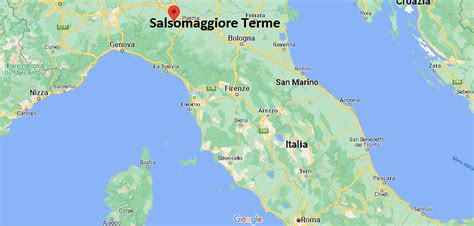 Dove Si Trova Salsomaggiore Terme Italia Mappa Salsomaggiore Terme