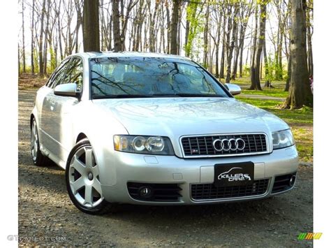 2004 Light Silver Metallic Audi S4 42 Quattro Sedan 63848386 Photo