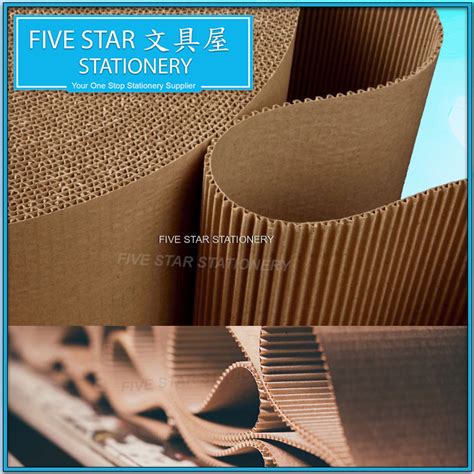 CORRUGATED PAPER ROLL B FLUTE 1 3M X 30kg KRAFT PAPER PACKAGING