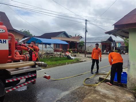 Bpbd Katingan Berikan Pelayanan Air Bersih Kalteng Co Selalu Update