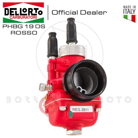 CARBURATEUR DELLORTO ROUGE AIR MANUEL PHBG 19 DS APRILIA SR 50 2T