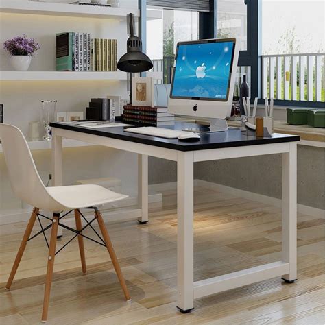 Baytocare Wood Computer Desk Pc Laptop Table Workstation Study Home