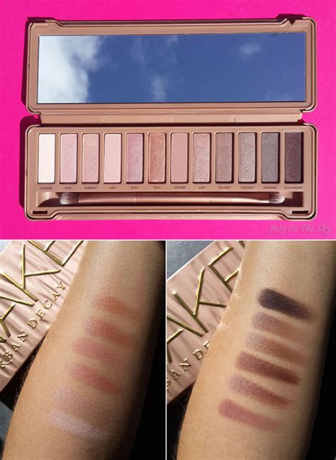 La Naked 3 D Urban Decay July In The Sky