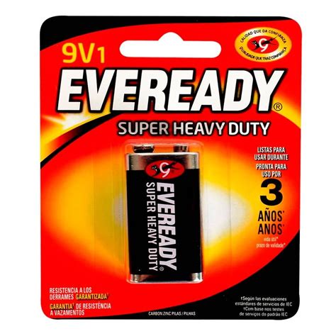 Pila Eveready Super Heavy Duty 9V Walmart