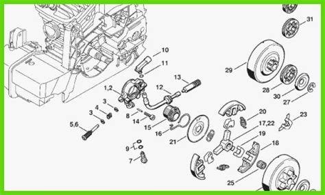 Stihl Ms250c Chainsaw Parts Diagram Stihl Diagram Parts Ms25