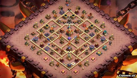 Town Hall 16 Th16 Wartrophy Base 5e72e044 With Link 5 2024 Trophy Base Clash Of