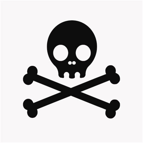 Danger Sign Skull And Crossbones