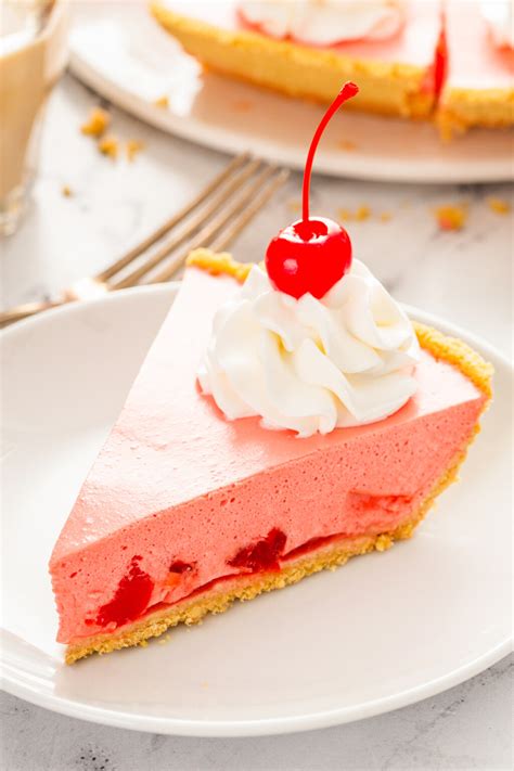 Cherry Cream Pie No Bake Cherry Pie The Novice Chef