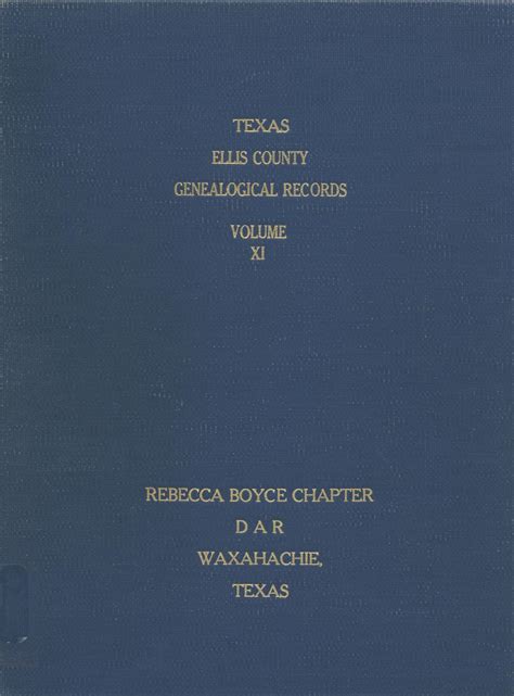How to Access Official Marriage Records in Ellis County, Texas 21