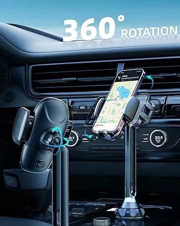 Amazon Topgo Cup Holder Phone Mount For Car Upgraded Cup