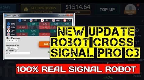 New Update Robot Cross Signal Pro C Real Signal Robot Cr