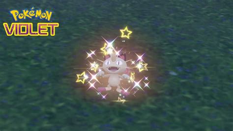 Shiny Meowth Pokémon Scarlet And Violet Youtube