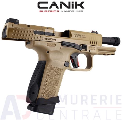 Pistolet Canik Tp Elite Combat Gbb Tan Joule Armurerie Centrale