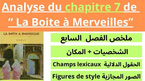 Bac Analyse Du Chapitre De La Bo Te Merveilles R Sum Id Es