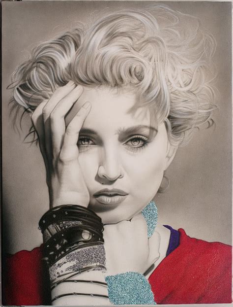 Madonna Painting By Steve Nunez