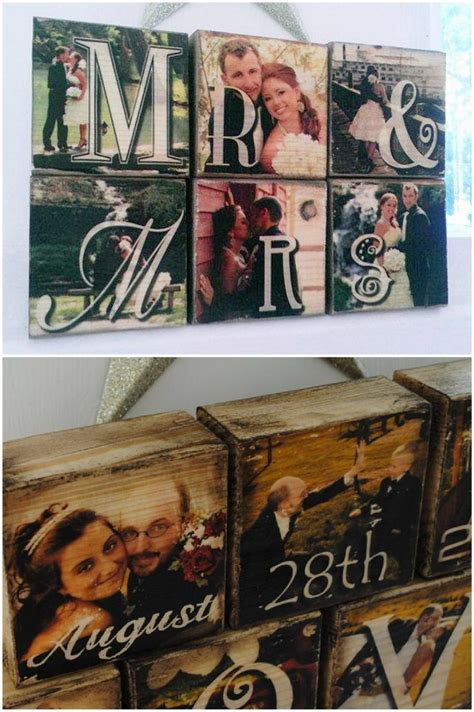 Transfer Photos Wood Mod Podge Easy Trick Video Tutorial Photo Blocks