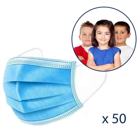 Box Mit Chirurgischen Masken Typ Iir Blau F R Kinder Tradaka